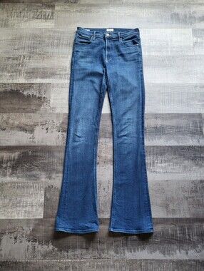 MOTHER The Runaway Flare Bootcut Jeans Home Movies Size 28 Denim 34" Inseam